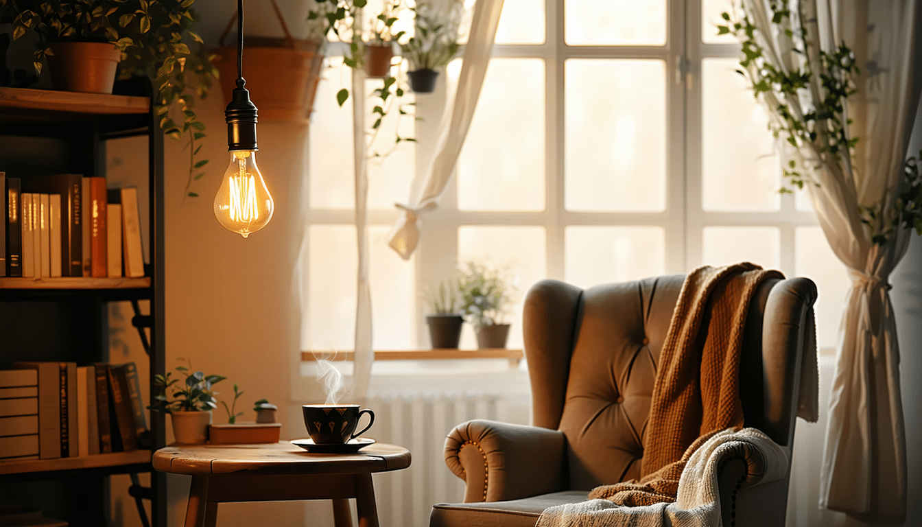 découvrez comment transformer votre intérieur en un espace accueillant et convivial grâce à une ampoule éteinte, en jouant sur la décoration et l'ambiance lumineuse.
