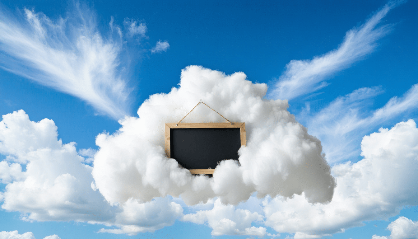 Faire une peinture ardoise sur un nuage