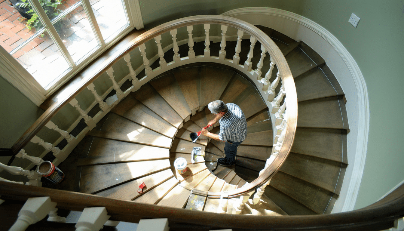 découvrez nos conseils pratiques pour repeindre un escalier en colimaçon par l’intérieur, étape par étape. apprenez à choisir les bonnes peintures, préparer les surfaces et obtenir un résultat durable et esthétique.